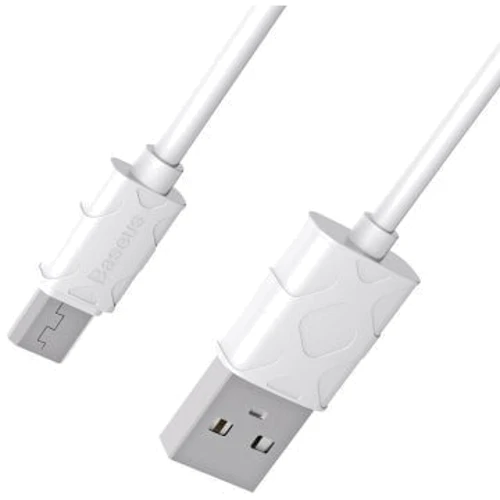 Кабель Baseus USB Cable to microUSB Yaven 1m White (CAMUN-02) фото 5
