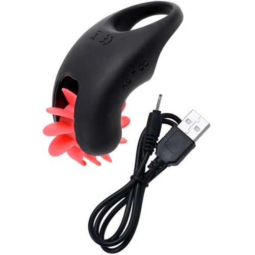 Виброкольцо Toyfa Erotist Mill Black