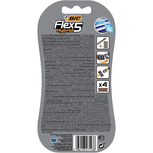 BIC Flex 5 Hybrid с 4 сменными кассетами фото 5
