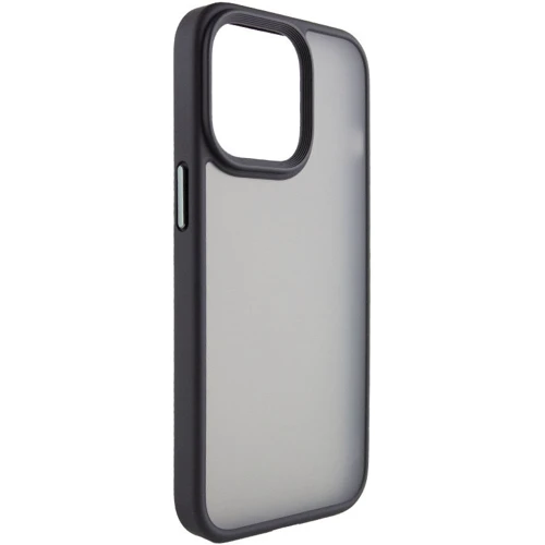 Чохол для iPhone Mobile Case TPU+PC Metal Buttons Black для iPhone 13 Pro Max: Колір черный