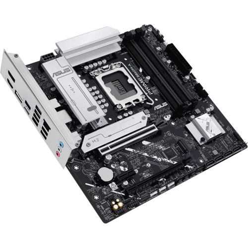 ASUS PRIME B860M-A-CSM UA: Разъемы на задней панели USB 3.2 Gen 1, DisplayPort, HDMI, USB 2.0, USB 3.2 Gen 2, USB Type-C, Ethernet RJ-45