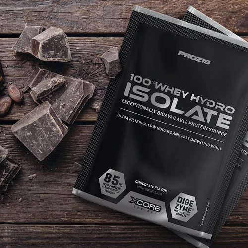 Протеин Prozis 100% Whey Hydro Isolate SS 31 g Chocolate