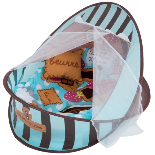 

Коврик-манеж для младенца Tiibaby 2в1 Голубой (66526A)