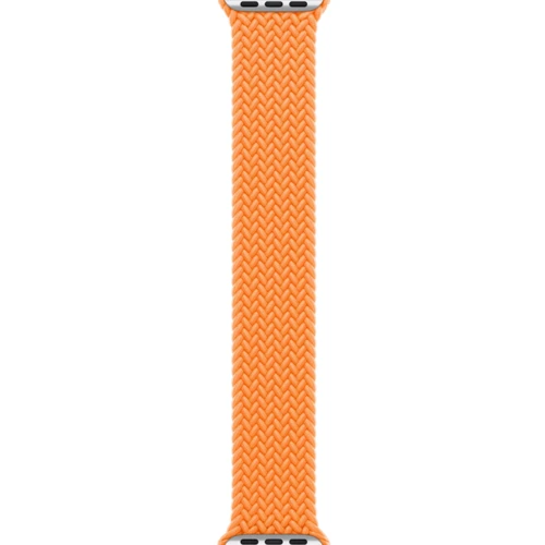 Аксесуар для Watch Apple Braided Solo Loop Bright Orange Size 3 (MQYL3) для Apple Watch 42/44/45/49mm