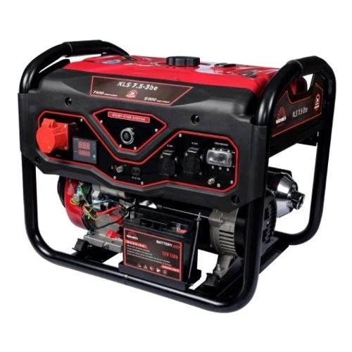 Бензиновый генератор Vitals Master KLS 7.5-3be: Тип запуска электрический пуск