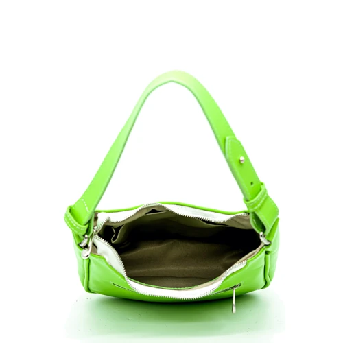 Женская сумка хобо ARTiS Bags салатовая (1771 7303): Тип ручки Без ручки, Плечевой ремень