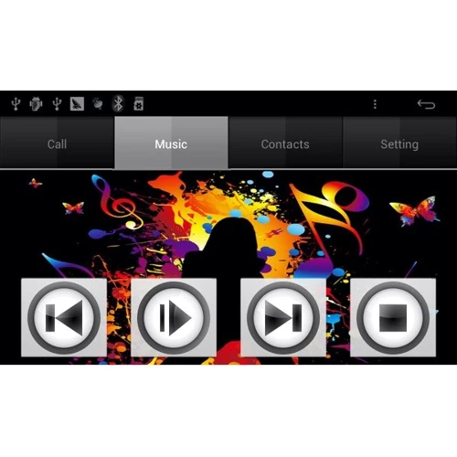 Klyde 1din Universal (KD-8300) Android 4.0: Дисплей Сенсорний дисплей 7 "800х480 пікселів, кут огляду 170º