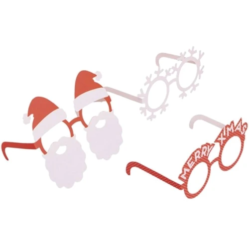 Аксесуар для карнавальних костюмів Окуляри для вечірки Doiy "Xmas" (DYGLASSXM)