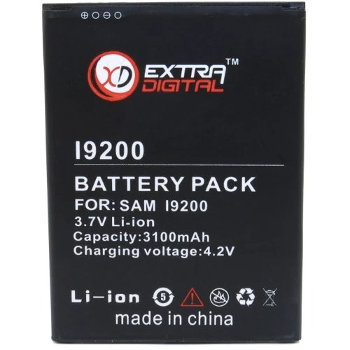 Аккумулятор ExtraDigital 3100mAh (BMS1149) for Samsung i9200 Galaxy Mega 6.3: Производитель ExtraDigital