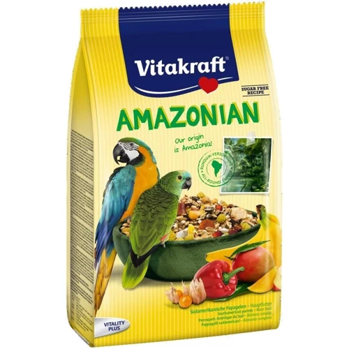 Повседневный корм Vitakraft Amazonia для американских попугаев 750 г (4008239216434)