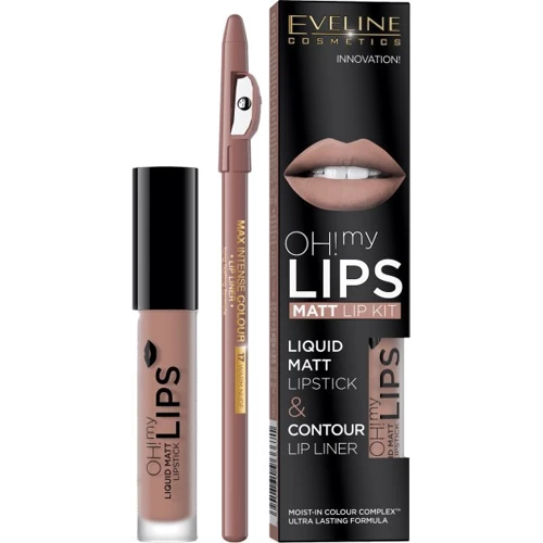 

Eveline Cosmetics Matt Magic Lip Cream № 1 Помада для губ 4.5 ml
