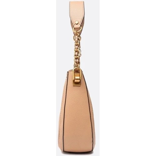 Женская сумка хобо GUESS ABEY SMALL HOBO темно-бежевая (HWQB8558010-BEI): Тип Сумки