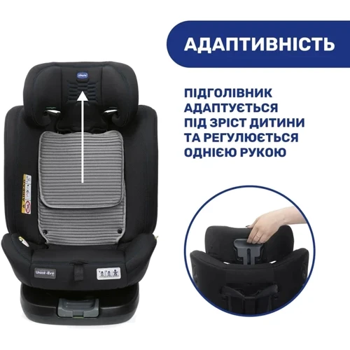 Автокрісло Chicco Unico Evo i-Size Air чорне (87031.72) (8058664167326) фото 9