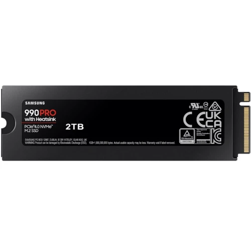 Samsung 990 PRO with Heatsink 2 TB (MZ-V9P2T0CW) UA: Тип накопителя внутренний