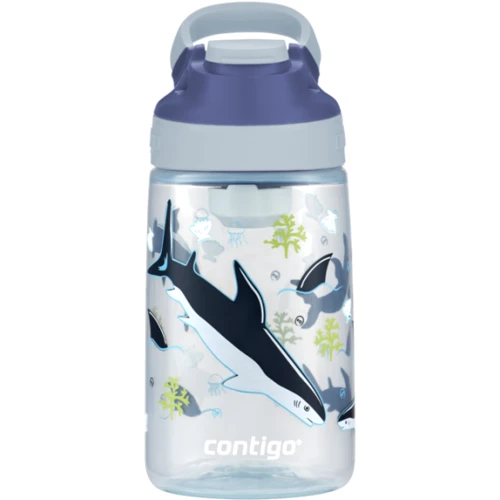 Пляшка дитяча Contigo Gizmo Sip 420 мл Macaroon Sharks