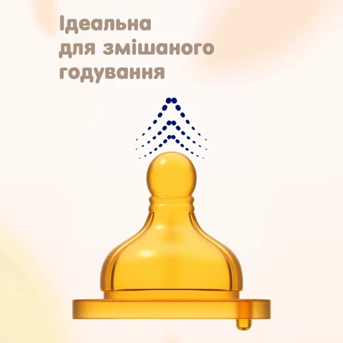 Латексная соска Chicco Original Touch сменный поток 2м+ 2 шт. (27832.00): Материал латекс
