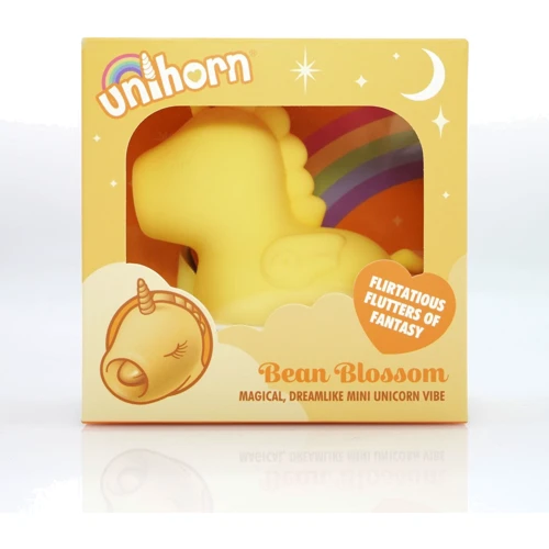 Вібратор-єдиноріжка Unihorn - Bean Blossom, пульсуючий язичок