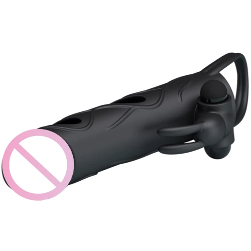 Насадка на член LYBAILE Pretty Love Penis Sleeve 5.5 "Black