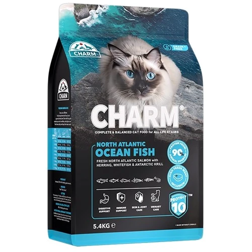 Сухой корм Charm North Atlantic Ocean Fish Североатлантическая рыба беззерновой для котов 5.4 кг (59)