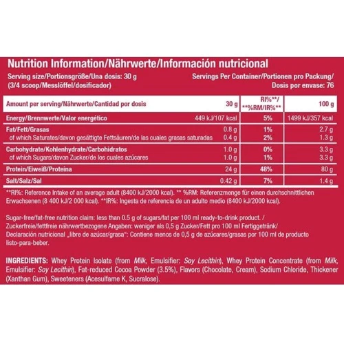 Протеїн Scitec Nutrition 100% Whey Protein Professional +ISO 2280 g /76 servings/ Strawberry White chocolate: Вид сироваткові