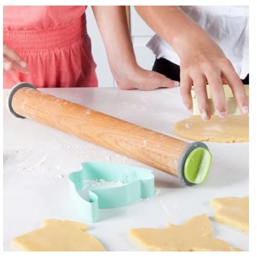Скалка Joseph Joseph Adjustable Rolling Pin Сіра (Grey) (20086) фото 7
