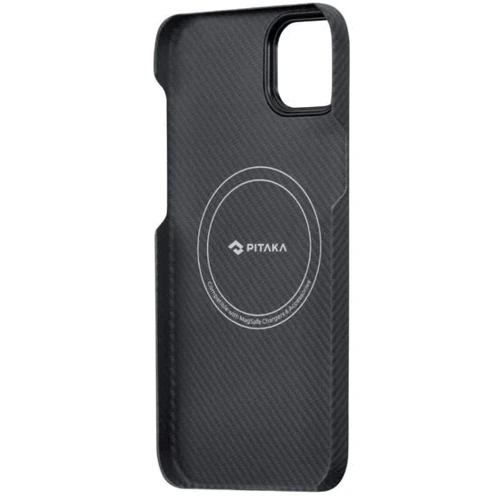 Чохол для iPhone Pitaka MagEZ Case 3 Twill 600D Black/Grey (KI1401A) для iPhone 14: Тип аксесуара чехол