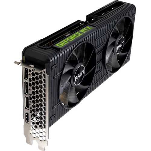 Видеокарта Palit GeForce RTX 3050 Dual OC (NE63050T19P1-190AD): Разрядность шины памяти, бит 128