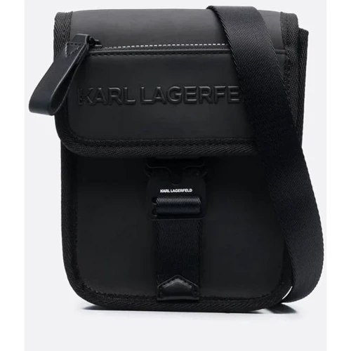 Чоловіча сумка через плече Karl Lagerfeld K/KOVER SM CROSSBODY чорна (226M3064-999)