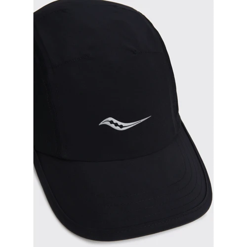 Бейсболка Saucony Point-To-Point Hat черная (800026-BK): Производитель Saucony