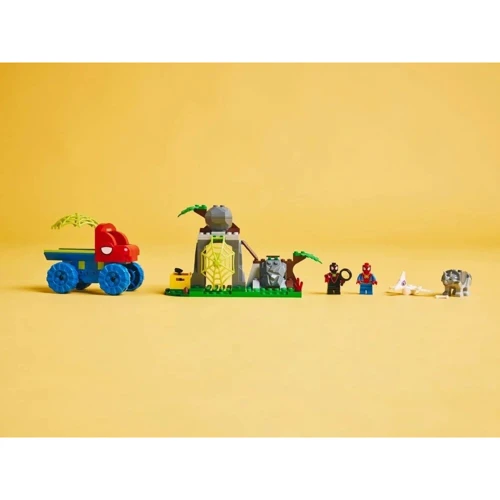 Конструктор LEGO Spideу Динозаврячий спасательный транспорт команды Паука 136 деталей (11199) фото 8