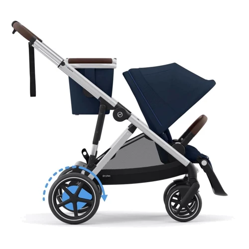 Прогулочная коляска Cybex eGazelle S SLV Ocean Blue с электродвигателем (524000529)