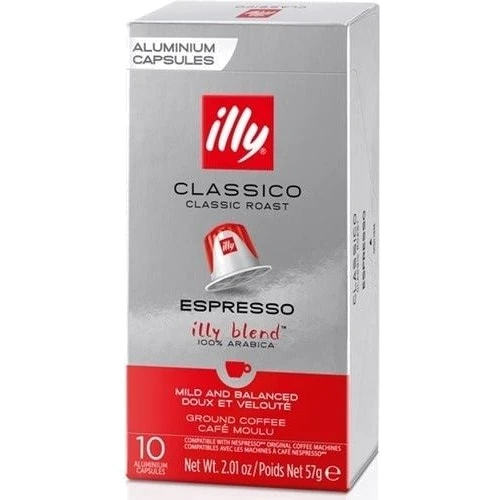Кофе в капсулах ILLY Espresso Classico шоубокс 100х5.7 г (08003753158549): Вес нетто 570 г
