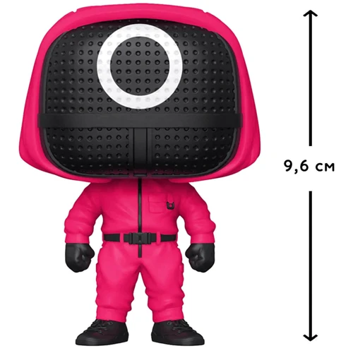 Ігрова фігурка Funko POP! серії Гра в кальмара - Червоний солдат у масці (64799): Тип Персонаж мультфильма, фильма