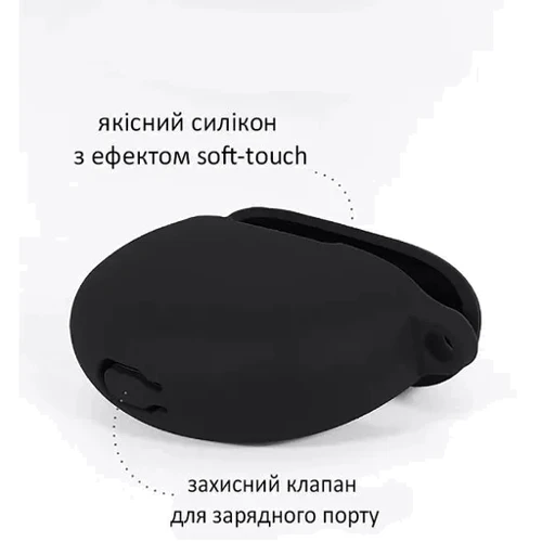 Чехол BeCover Silicon Case Black (710196) for JBL Tour Pro: Материал Силикон