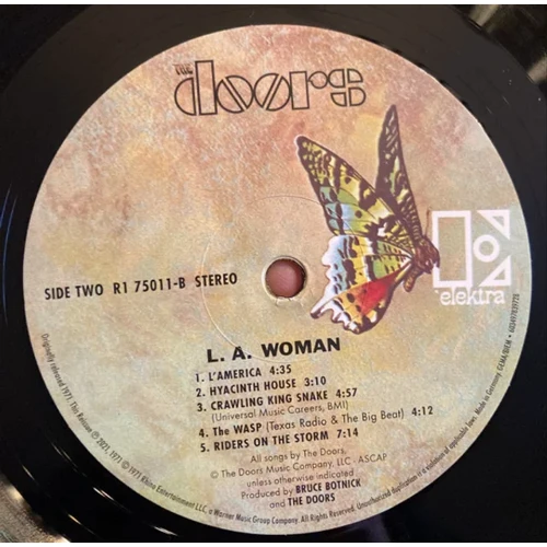 LP I-DI The Doors: L A Woman (LP0077) фото 2