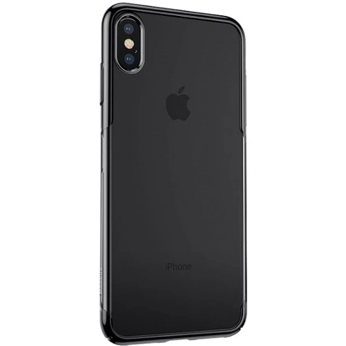 Чехол для iPhone Baseus Shining Black (ARAPIPH65-MD01) for iPhone Xs Max: Материалы силикон