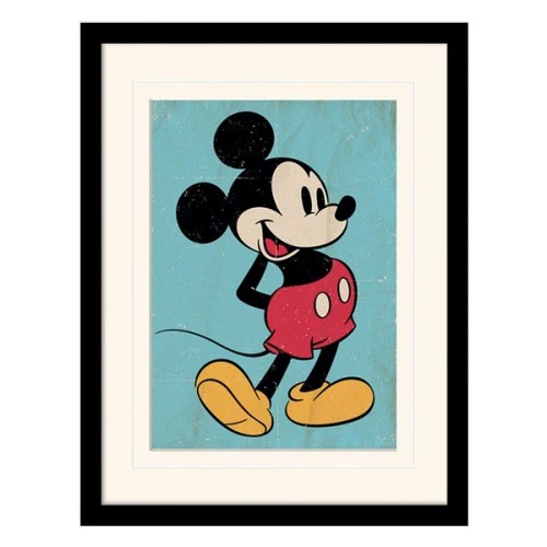 Постер в раме Pyramid International Mickey Mouse Retro 30x40 см (MP11547P-PL)