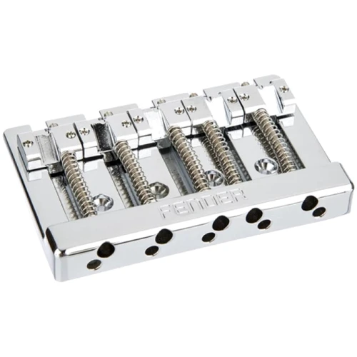 Бридж у зборі FENDER FENDER HIMASS 5-STRING BASS WIDE BRIDGE ASSEMBLY WITH ZINC SADDLES