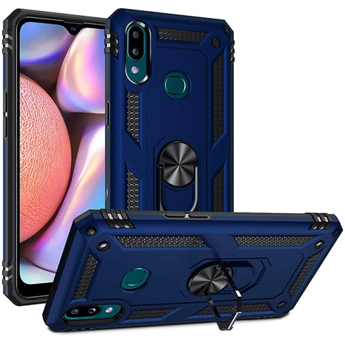 Аксесуар для смартфона Mobile Case Shockproof Serge Magnetic Ring Navy Blue for Samsung A107 Galaxy A10s: Сумісність Samsung A107 Galaxy A10s