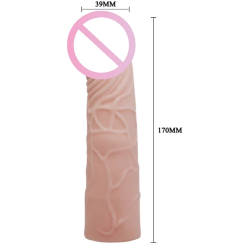 Насадка на член LYBAILE Penis Sleeve Flesh 6 "