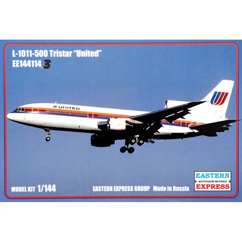 Модель Eastern Express Пассажирский самолет L-1011-500 "United" (EE144114-03)