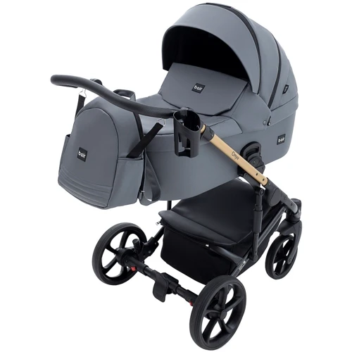 Универсальная коляска 2 в 1 Bair Onyx ECO OE-47 графит (680794): Возможность установки люльки есть