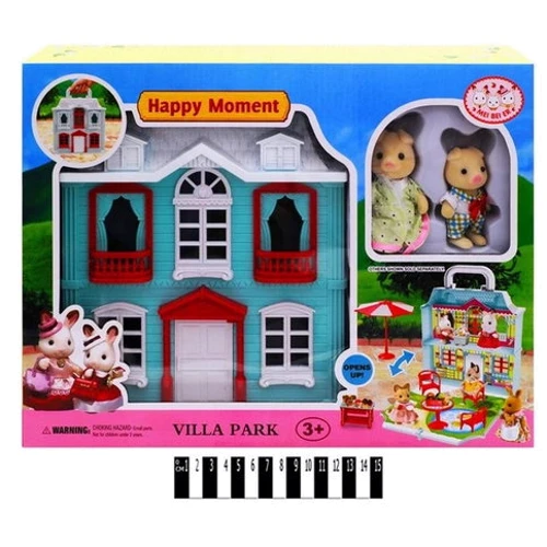 Тварини флоксові Будинок, світло, звук, 2 фігурки (MBE18-3)