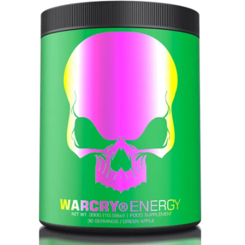 Передтренувальний комплекс Genius Nutrition Warcry Energy 300 g / 30 servings / Green Apple