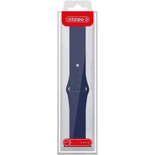 Аксессуар для Watch Intaleo Silicone Strap Dark blue for Apple Watch 38/40mm фото 8