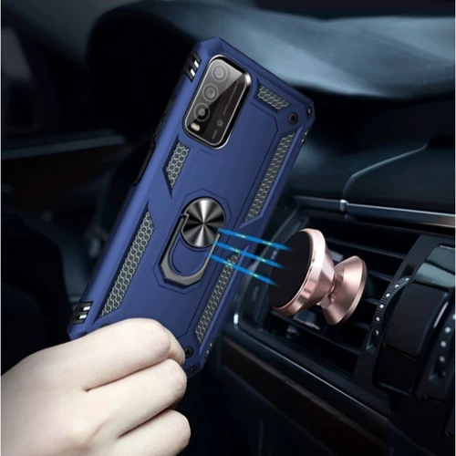 Аксессуар для смартфона BeCover Military Blue for Xiaomi Redmi Note 9 4G / Redmi 9T / Redmi 9 Power / Poco M3 (706647): Цвет синий