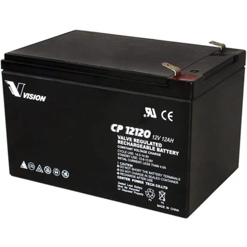 Аккумуляторная батарея Vision CP, 12V, 12Ah, AGM