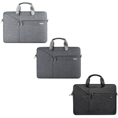 Сумка для ноутбуков WIWU 17" Bag City Commuter Series Grey: Тип сумки Сумка-чехол