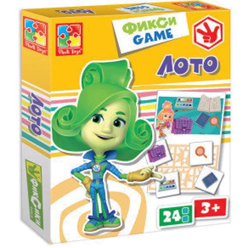Настільна гра Vladi Toys Лото VT2107-03 (RU-UA): Вид логічні
