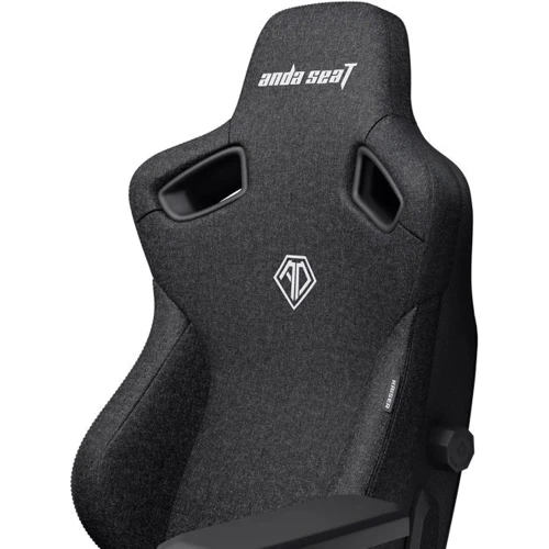 Ігрове крісло Anda Seat Kaiser 3 Size L Black Fabric (AD12YDC-L-01-B-CF) фото 5
